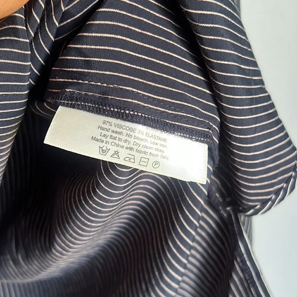 M.M Lafleur Rampling Top, Navy/White Stripe - Picture 9 of 12